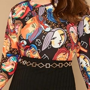 Graphic Print Top